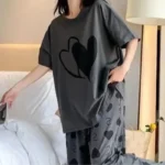 Soft Cotton Nightwear for Women, Girls & Kids Summer Pajama Set